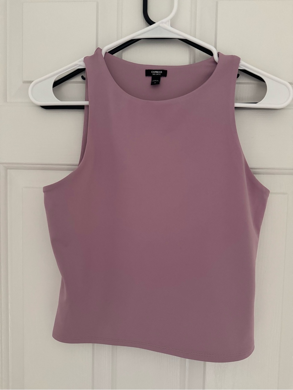 Mauve Express Double Lined Sleeveless Tank Top